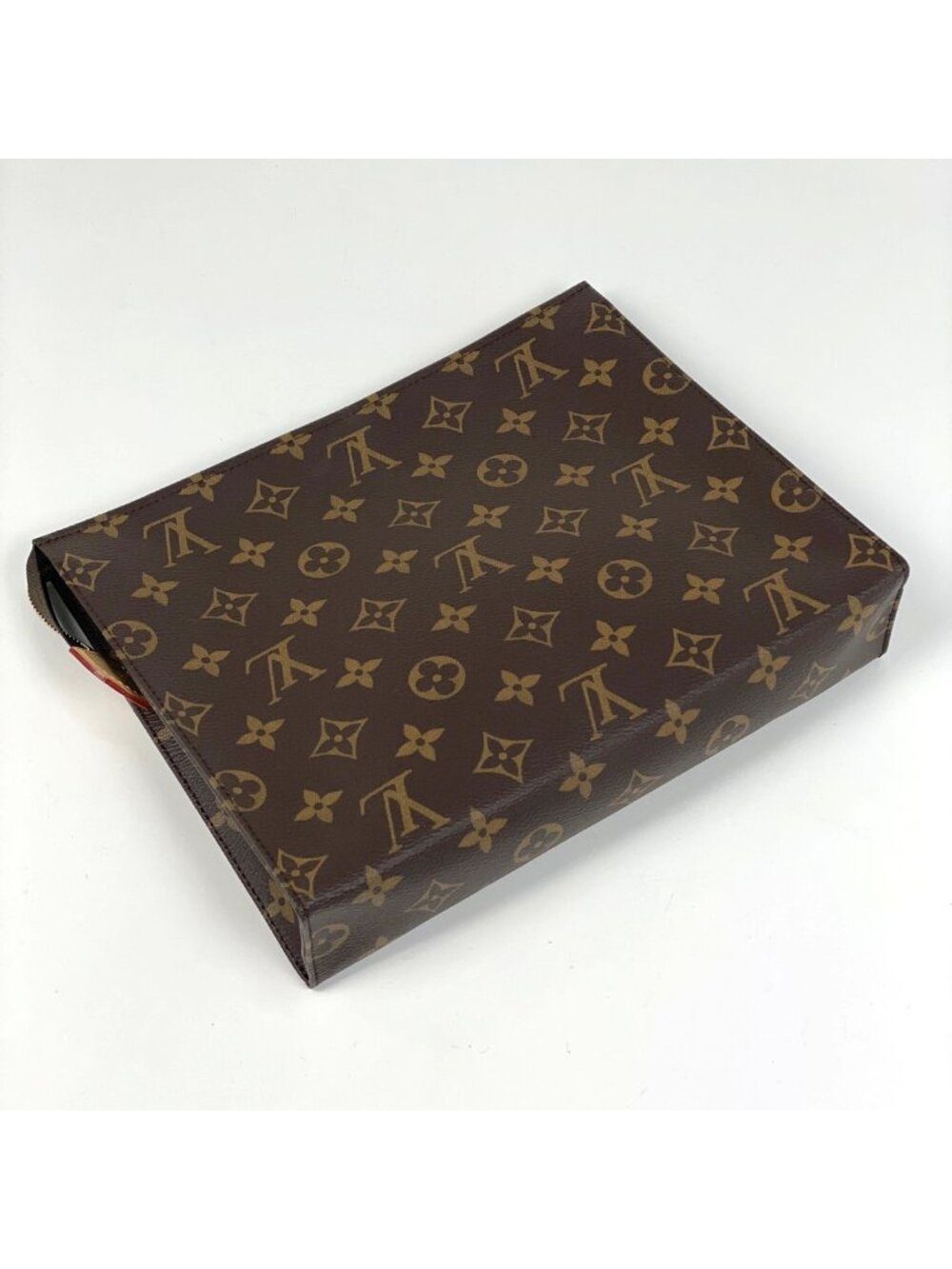 Louis Vuitton Poche Toilette 26 Clutch Makeup Pouch Monogram Brown - Picture 2 of 8